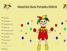 Tablet Screenshot of mspohadka-melnik.cz